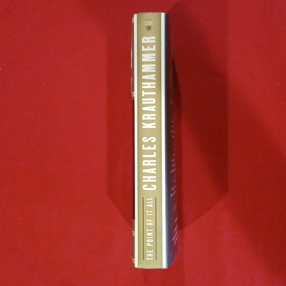 1st Edition Charles Krauthammer The Point of It All Hardcover Book - Picture 5 of 8